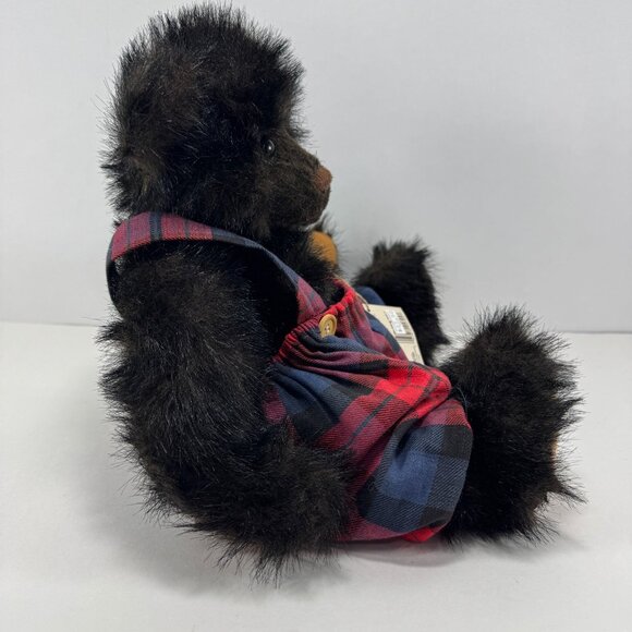 Cottage Collectibles Plush Bear Stuffed Animal Christy Rave Ganz 1996 Jointed - Picture 6 of 11
